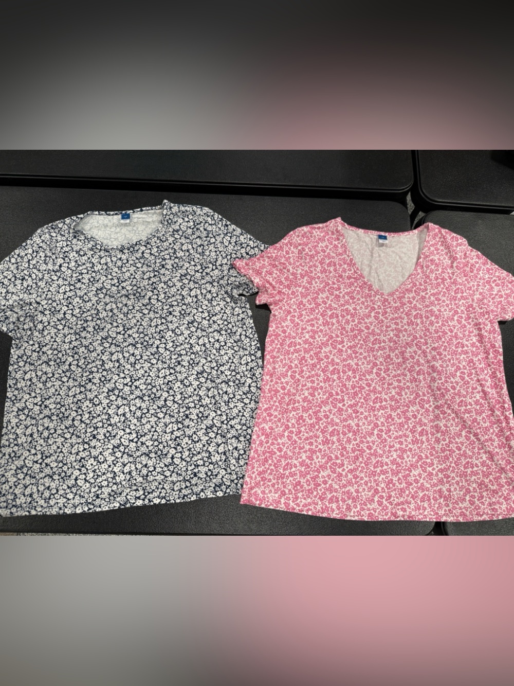 Old Navy L Floral Tee Shirts